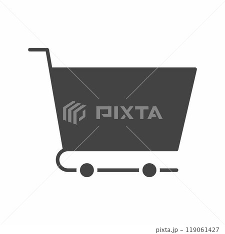 Trolley icon vector image. 119061427