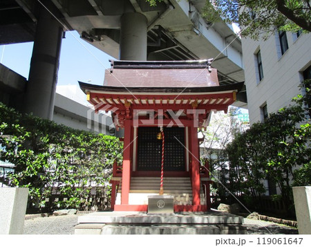 兜神社と江戸橋ジャンクション 119061647