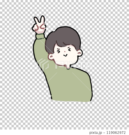 一個微笑著做和平的人 119062972