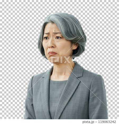中年女性イラスト 119063242