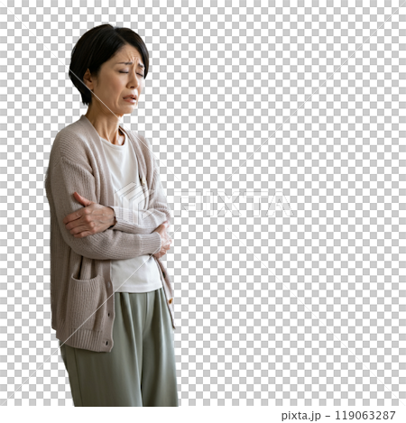 中年女性イラスト 119063287
