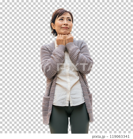 中年女性イラスト 119063341