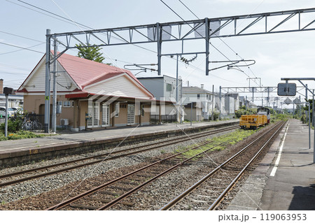 桔梗駅　JR桔梗駅　ききょう　Kikyo　H73　函館本線 119063953