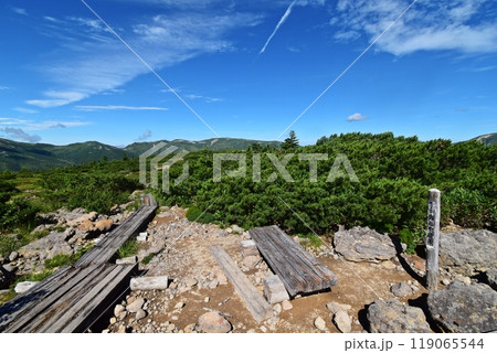 雲ノ平　奥日本庭園の景観　 119065544