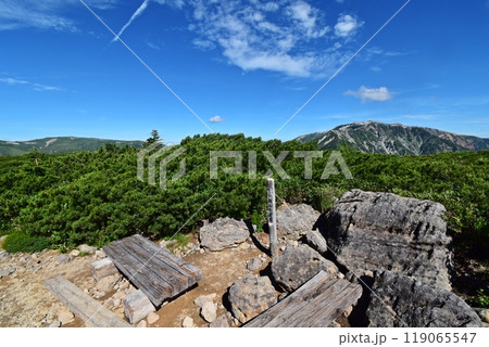 雲ノ平　奥日本庭園の景観　 119065547