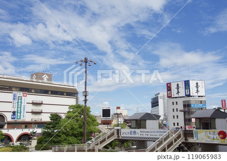 倉敷駅前の風景 岡山観光 インバウンド 倉敷駅前の風景 岡山観光 インバウンド 119065983