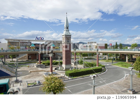 倉敷駅前の風景 岡山観光 インバウンド 倉敷駅前の風景 岡山観光 インバウンド 119065994