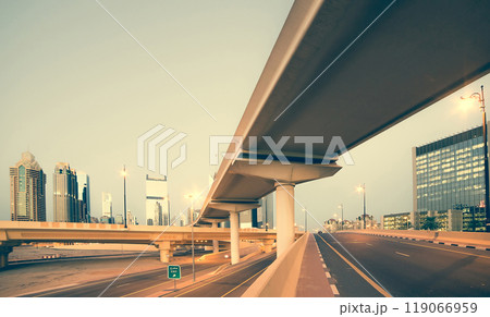 street in Dubai 119066959
