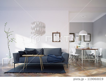 modern house interior. modern house interior. 119068819
