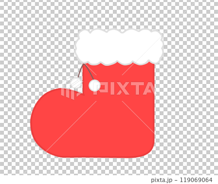 紅色聖誕靴子 119069064