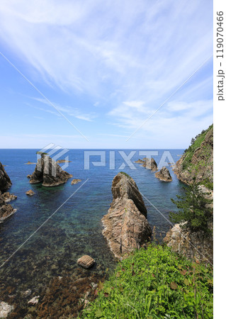 鳥取県岩美町 千貫松島周辺の風景 鳥取県岩美町 千貫松島周辺の風景 119070466