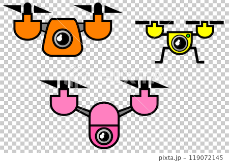 A drone that can be wirelessly operated to take pictures and conduct surveys using a high-performance camera 119072145