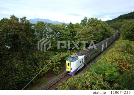 【JR北海道】キハ261系1000番台 特急「北斗」と駒ヶ岳(函館本線:大沼〜仁山) 【JR北海道】キハ261系1000番台 特急「北斗」と駒ヶ岳(函館本線:大沼〜仁山) 119074239