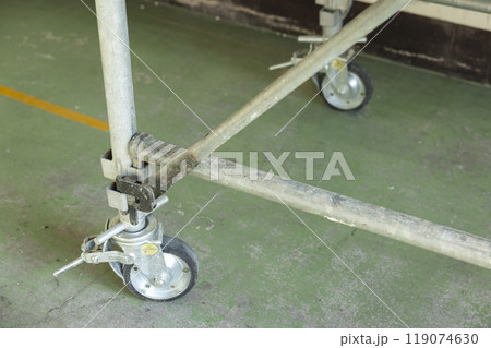 足場　工事現場 119074630