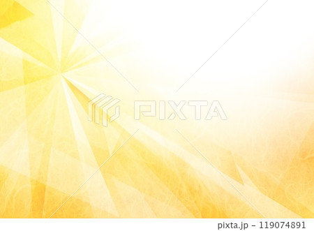 オレンジ和紙の紙に幾何学模様 119074891