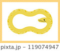 シンプルな蛇 119074947