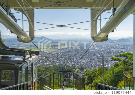 八幡山ロープウェー　八幡城址駅からの眺め 119075444