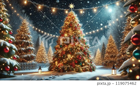 クリスマスツリー 119075462