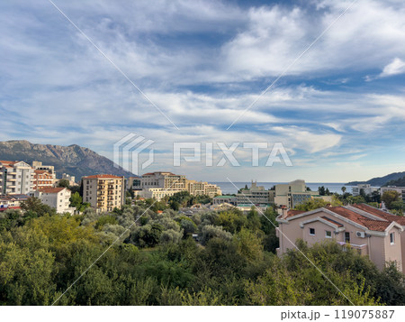 Becici, Montenegro, View of the city 119075887