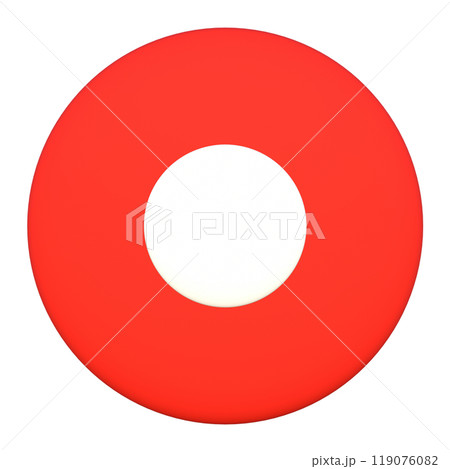 動画・音楽再生ボタン(録画)のアイコンイラストセット 119076082