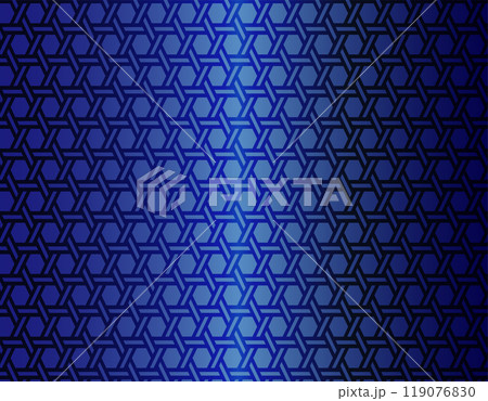 青色の亀甲文様の背景画像 年賀状用の背景イラスト 青色の亀甲文様の背景画像 年賀状用の背景イラスト 119076830