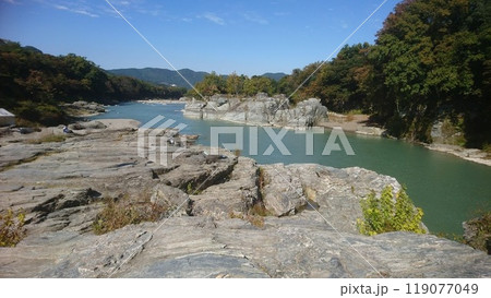 長瀞渓谷と岩畳 長瀞渓谷と岩畳 119077049