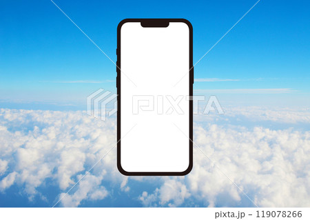 雲の上のスマホ 雲の上のスマホ 119078266