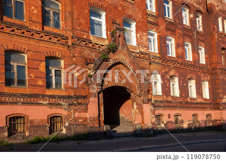 Building of the former Lobenicht hospital in Kaliningrad. Russia 119078750