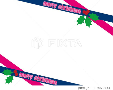 メリークリスマス merry christmas フレーム ホワイトスペース メリークリスマス merry christmas フレーム ホワイトスペース 119079733
