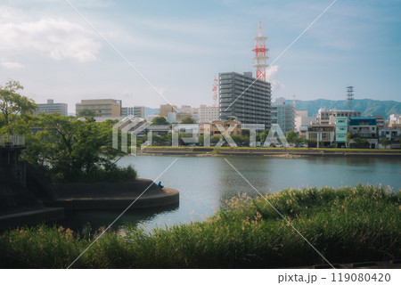 街並み 高知市 119080420