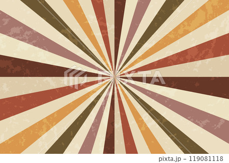 Vintage template with retro sun burst background 119081118