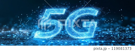 5G technology, Wireless communication connection network concept 119081373