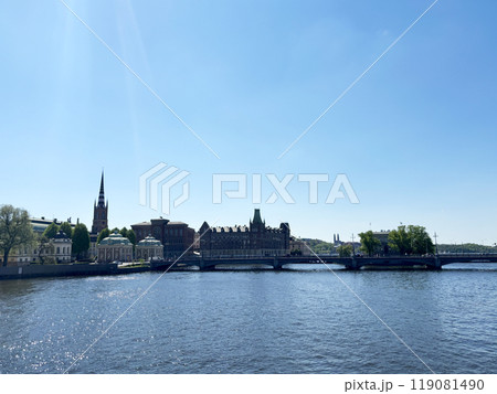 スウェーデン ストックホルム 建物 ガムラスタン スウェーデン ストックホルム 建物 ガムラスタン 119081490