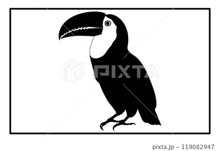 Toucan silhouettes, Toucan bird silhouette, Flying toucan silhouette Toucan silhouettes, Toucan bird silhouette, Flying toucan silhouette 119082947