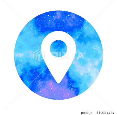 マーブルな星空|マップアイコン マーブルな星空|マップアイコン 119083313