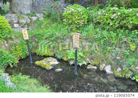 【居醒の清水】 滋賀県米原市醒井 119085074