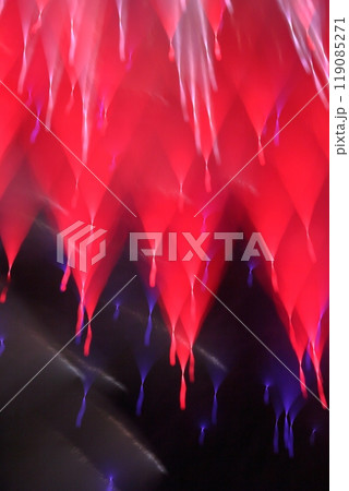 爆発をイメージした背景素材 119085271