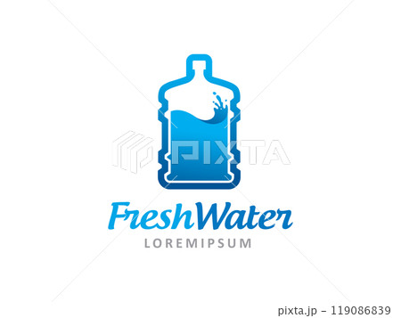 Fresh Water logo symbol or icon template Fresh Water logo symbol or icon template 119086839