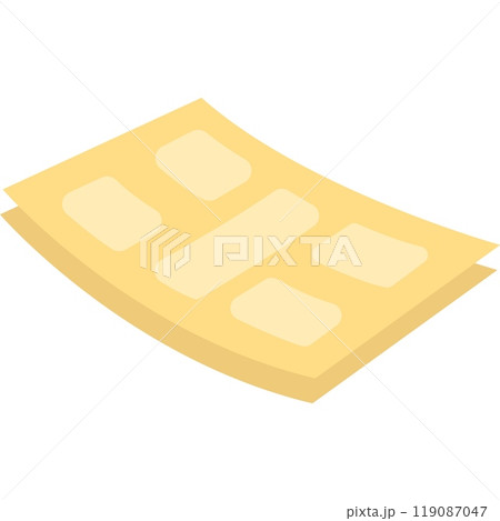Promotion flyer vector shop discount coupon icon 119087047