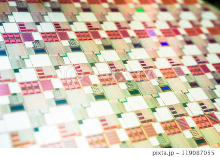 Silicon wafer for manufacturing semiconductor of integrated circuit. Silicon wafer for manufacturing semiconductor of integrated circuit. 119087055