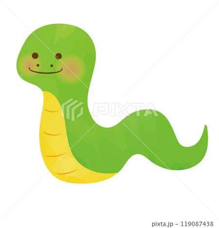 ヘビのイラスト 119087438