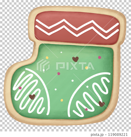 Christmas Socks Cookies 119089221