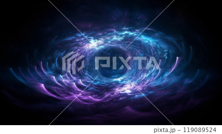 Swirling energy forming a space time portal in the universe 119089524