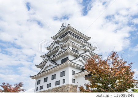 広島県福山市　令和の大普請（改修工事）を終えリニューアルされた福山城 119089849