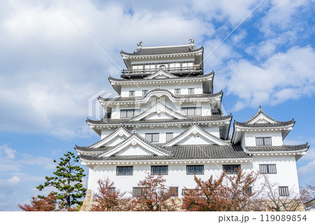 広島県福山市　令和の大普請（改修工事）を終えリニューアルされた福山城 119089854