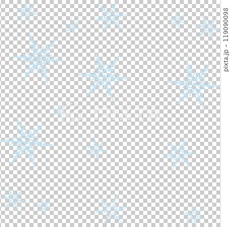 雪の結晶のシームレスなパターン 119090098