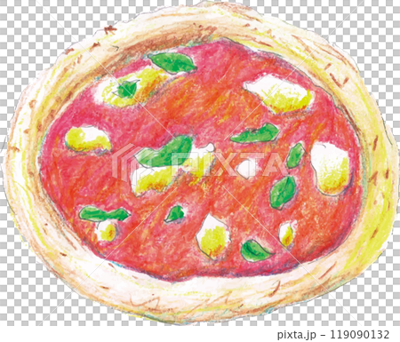 手繪披薩 119090132