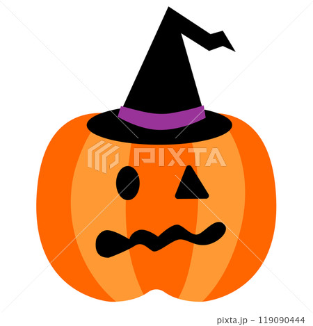 ハロウィンかぼちゃのイラスト 119090444