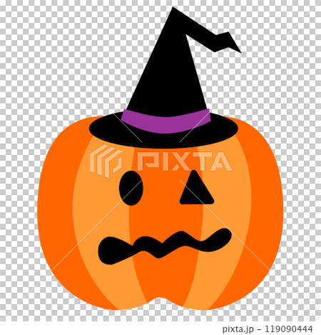 ハロウィンかぼちゃのイラスト 119090444