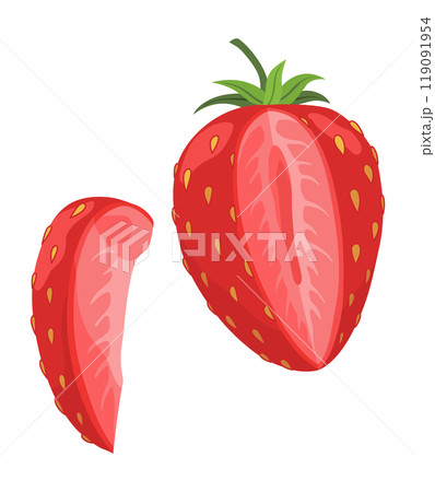 Fresh and Delicious Strawberry for Your Culinary Creations 119091954